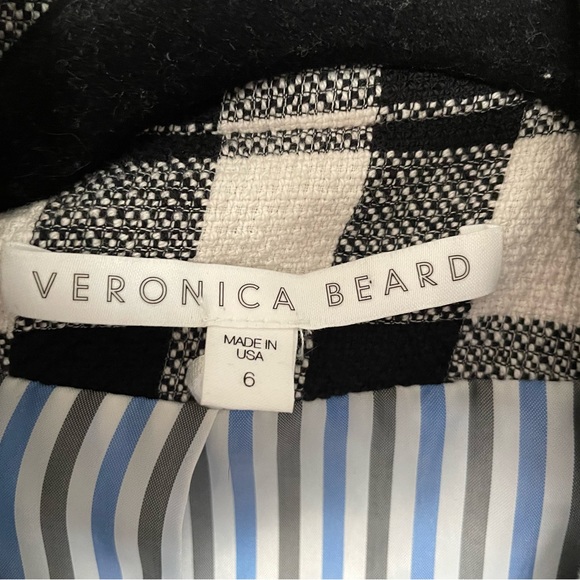 Veronica Beard’s double breasted dickie blazer in gingham tweed. Never worn. - Picture 3 of 4